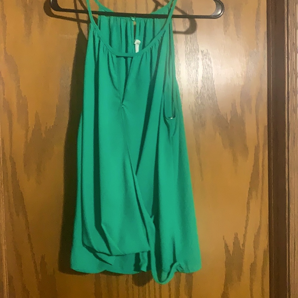 Lush Tank Top Large Green